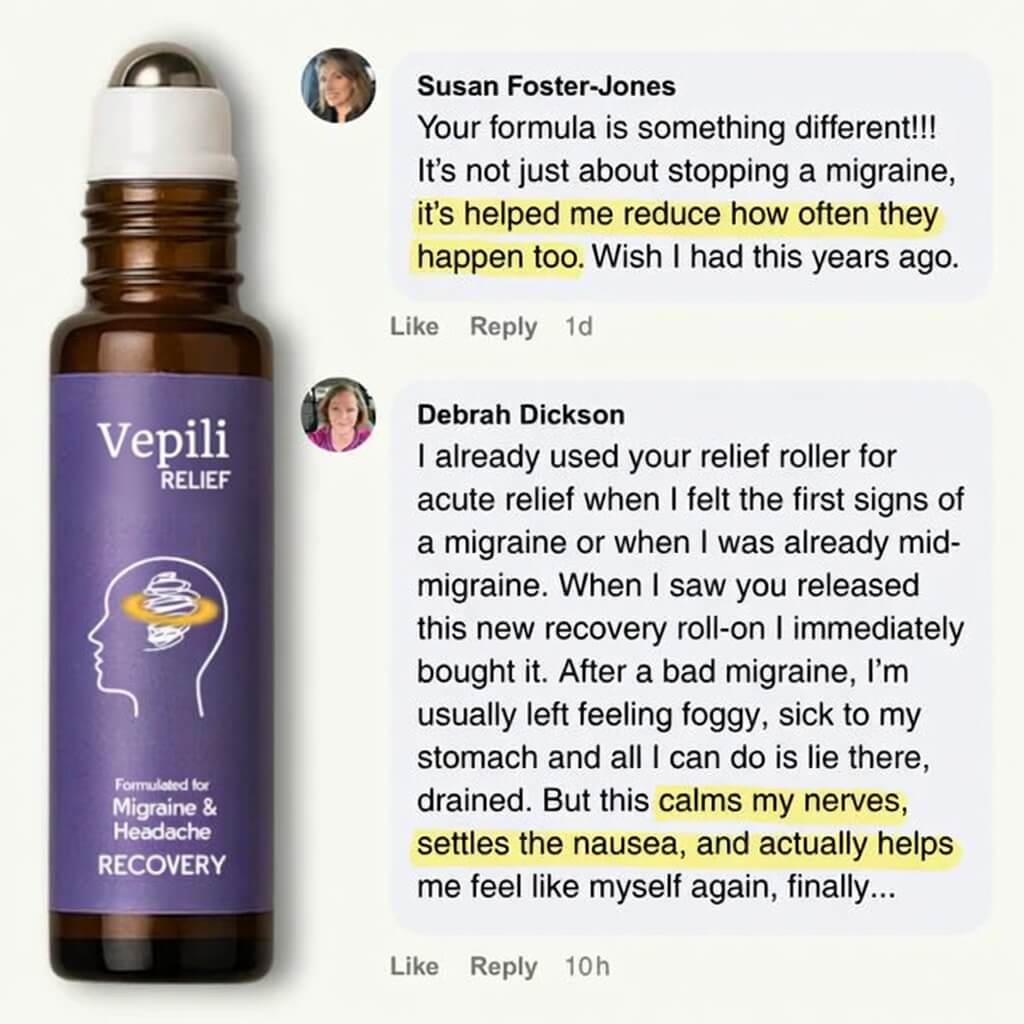 Vepili Post-Migraine Recovery Roll-On