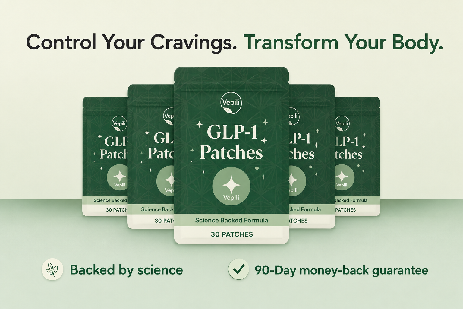 VEPILI GLP-1 DAILY SUPPORT PATCHES