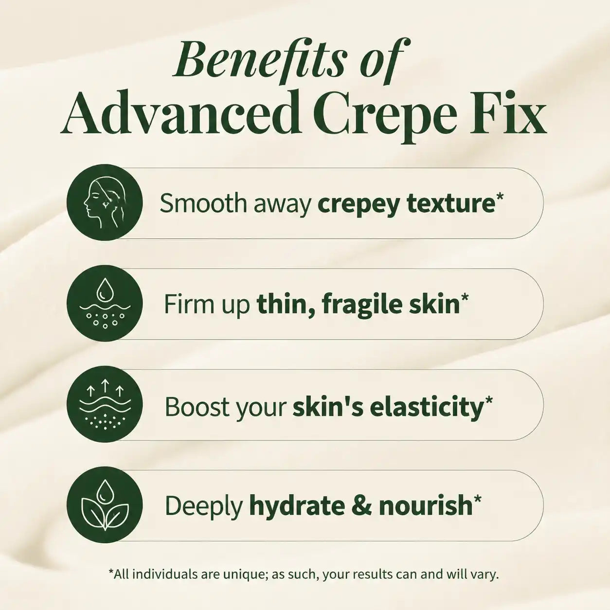 Advanced Crepe Fix