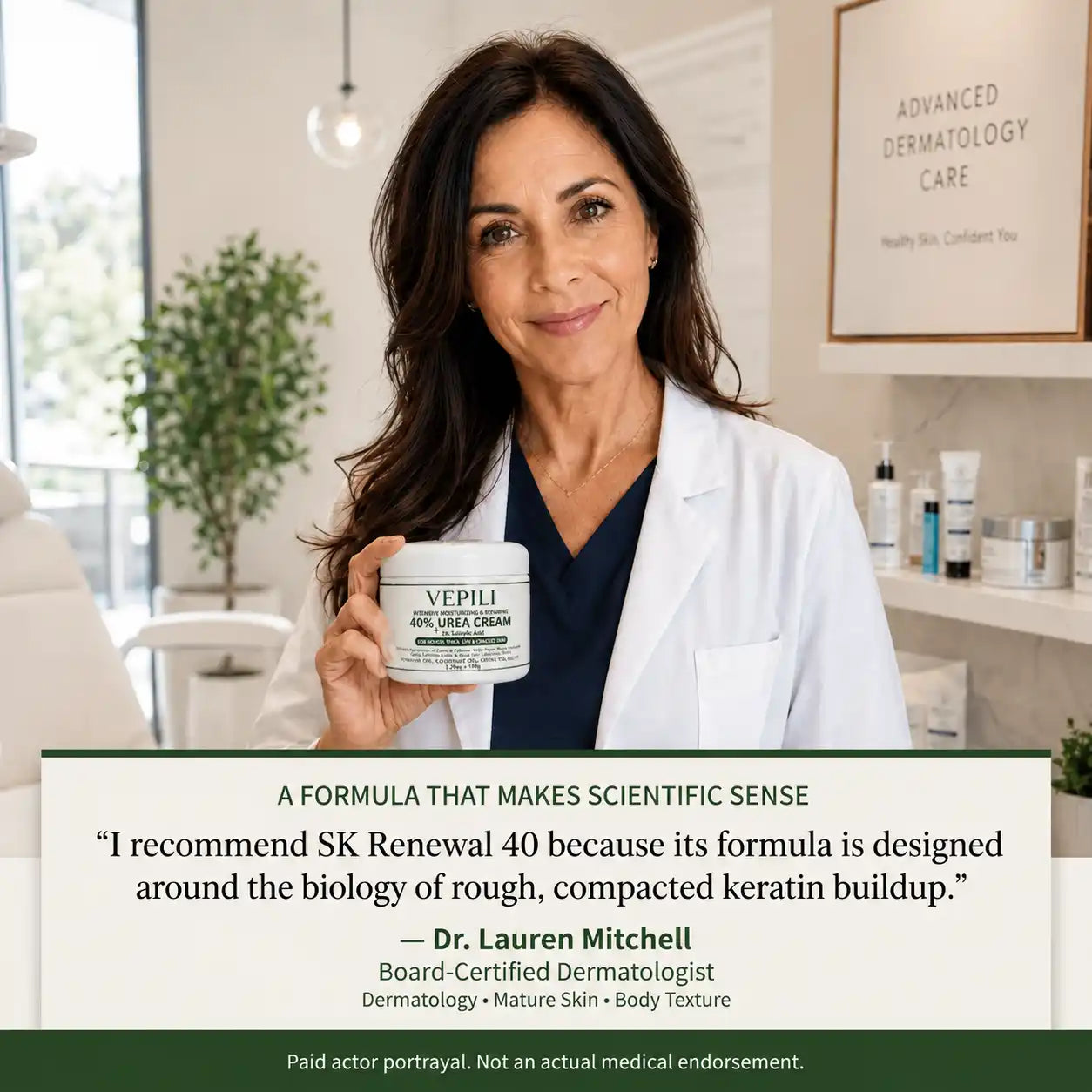 Advanced Keratolytic Cream For Rough, Raised Seborrheic Keratoses