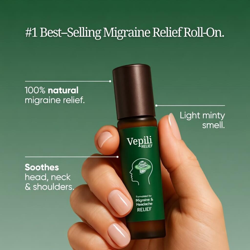 Vepili Migraine Relief Roll-On