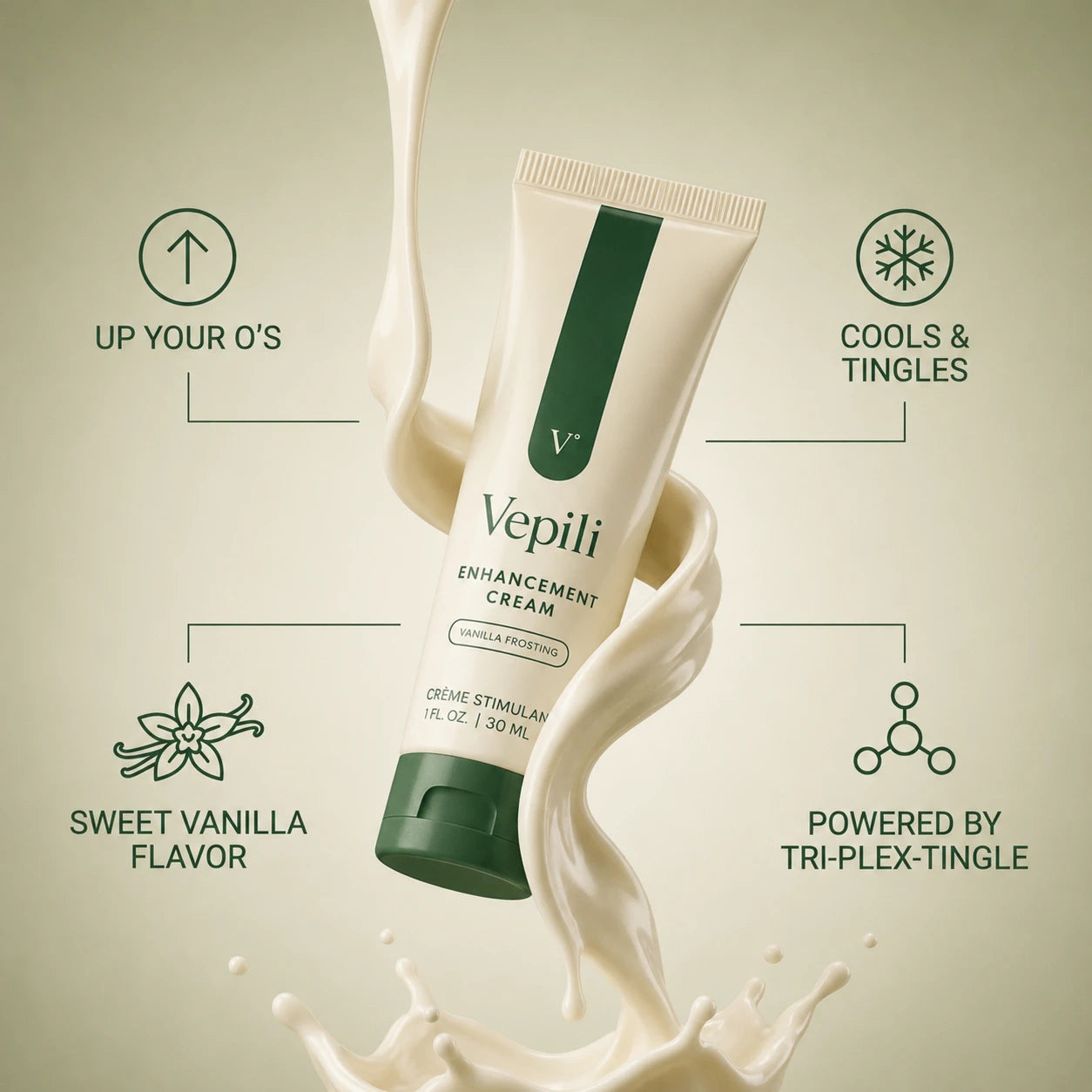 Vepili™ Vanilla Frosting Enhancement Cream