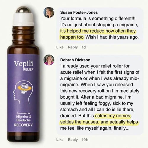 Vepili Post-Migraine Recovery Roll-On