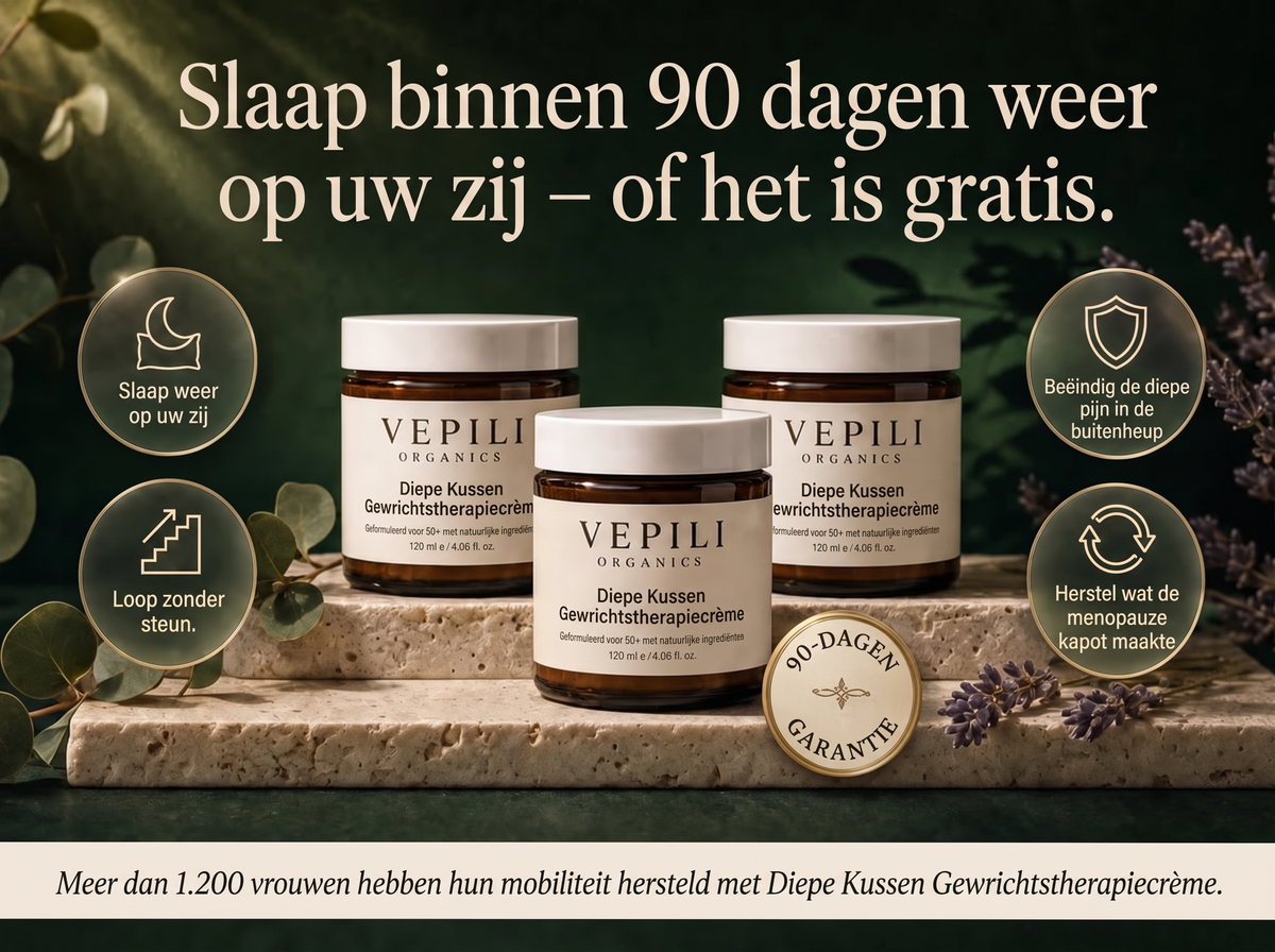 3X Vepili Organics Deep Cushion Gewrichtscrème – Intensieve Verzorging voor Soepele Gewrichten