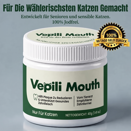 2x Vepili Maulpflege für Katzen