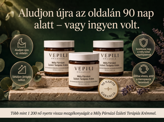 2X Vepili Organics Mélyhatású ízületápoló krém – párnázó komfort a fájó ízületeknek