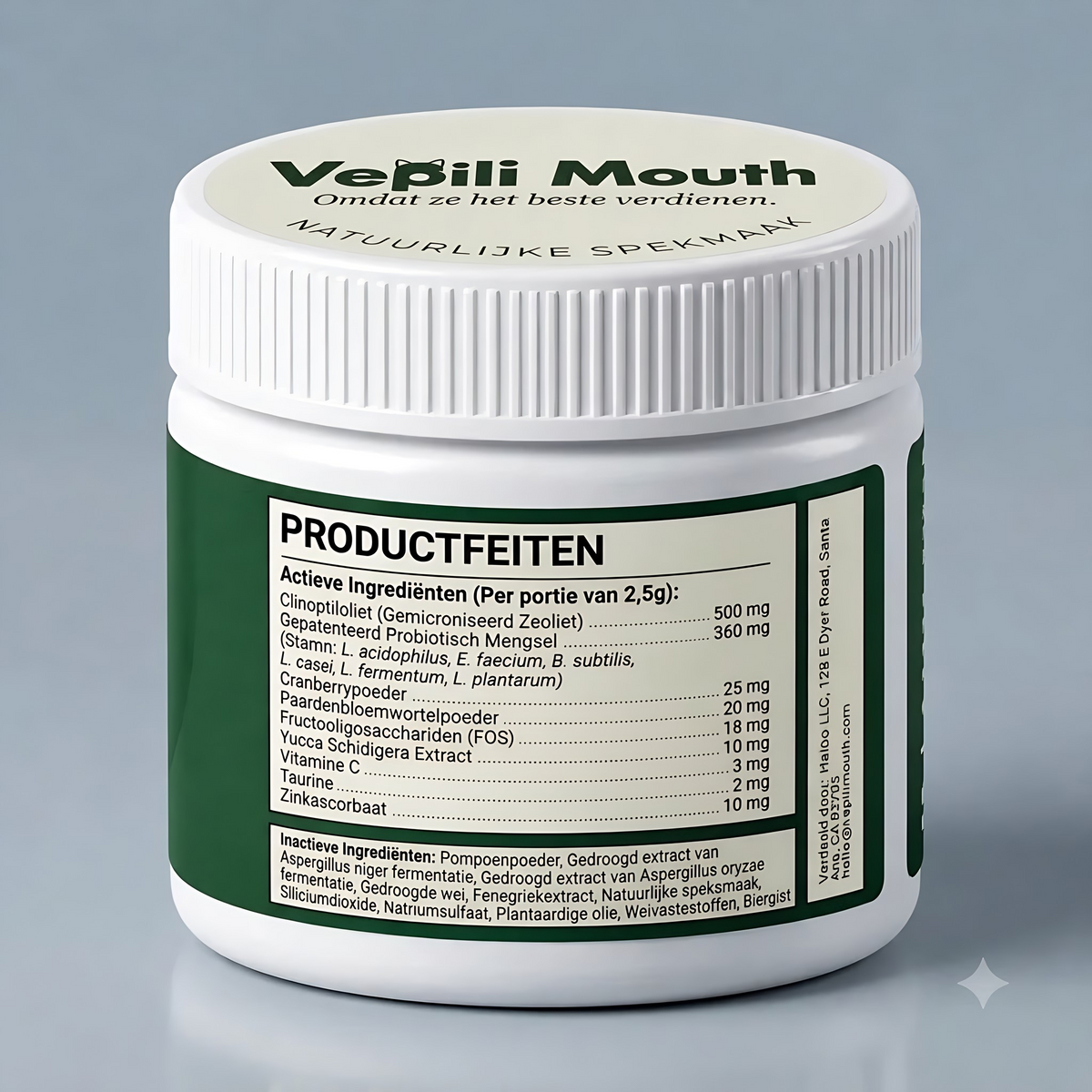 2x Vepili Mondzorg voor Katten
