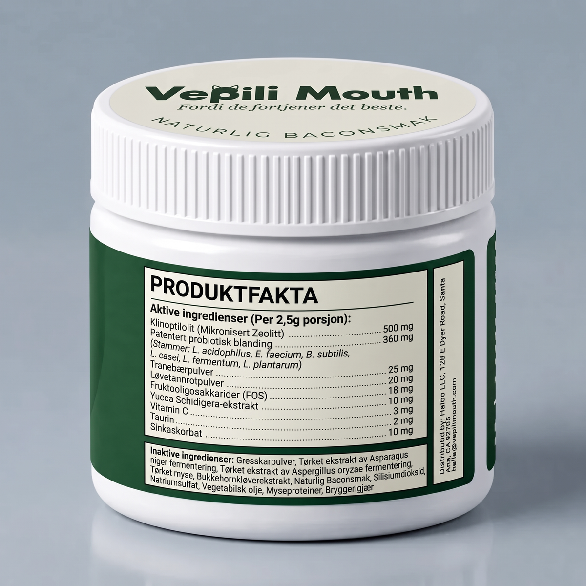2x Vepili Munnpleie for Katt