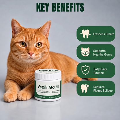 2x Vepili Oral Care for Cats