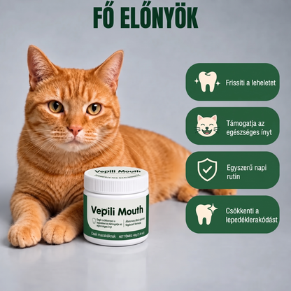 3x Vepili szájápoló macskáknak – friss lélegzet, tiszta fogak
