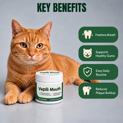2x Vepili Oral Care for Cats