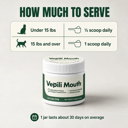 2x Vepili Oral Care for Cats