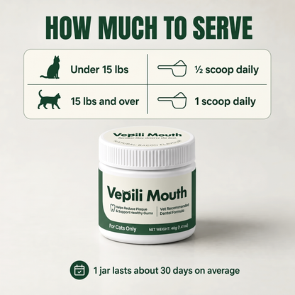 2x Vepili Oral Care for Cats