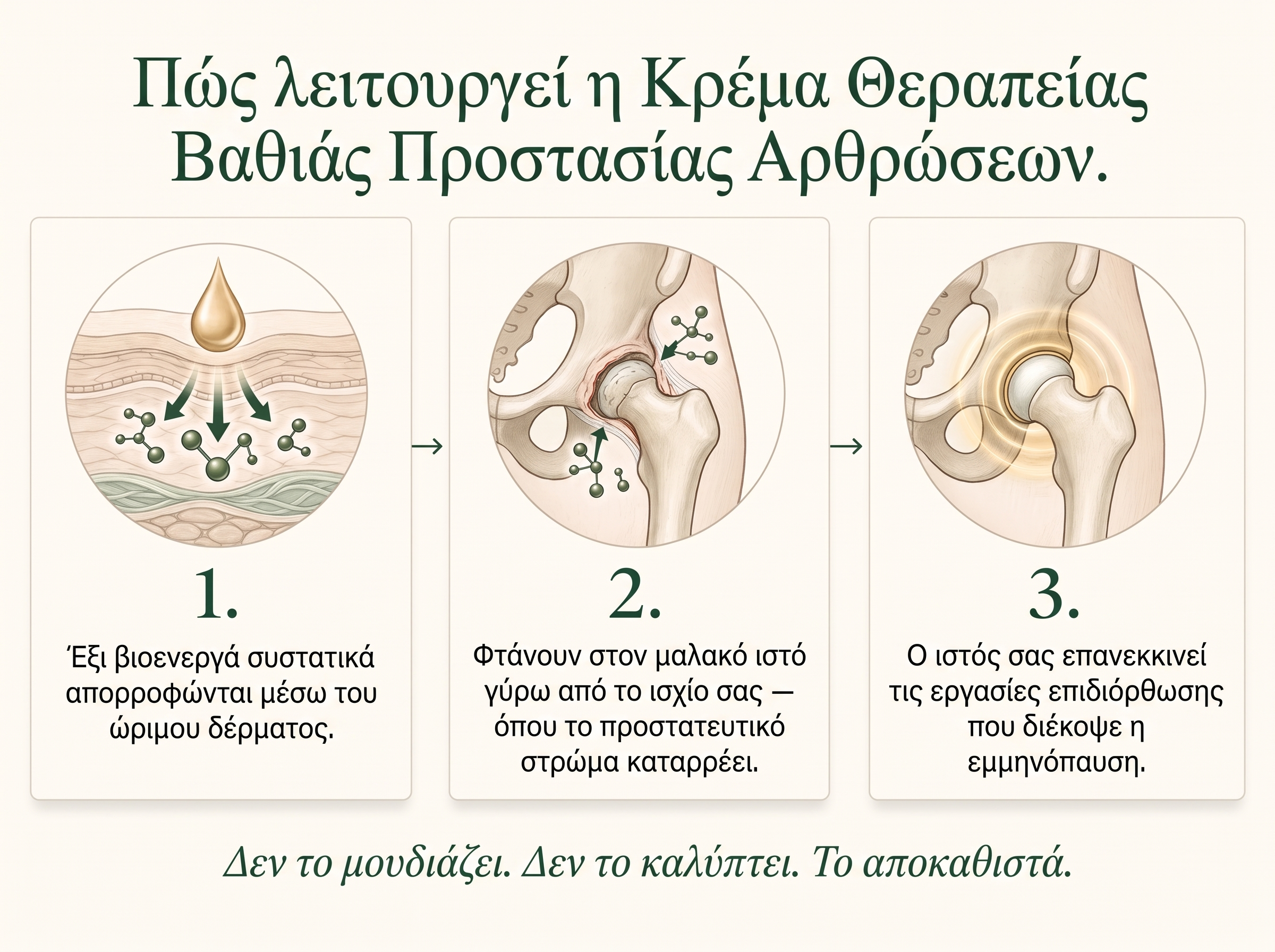 Vepili Organics Κρέμα Βαθιάς Ανακούφισης για τις Αρθρώσεις
