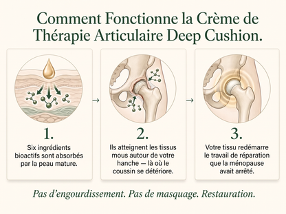 3X Vepili Organics Crème Articulations Confort Profond – Soin Intensif