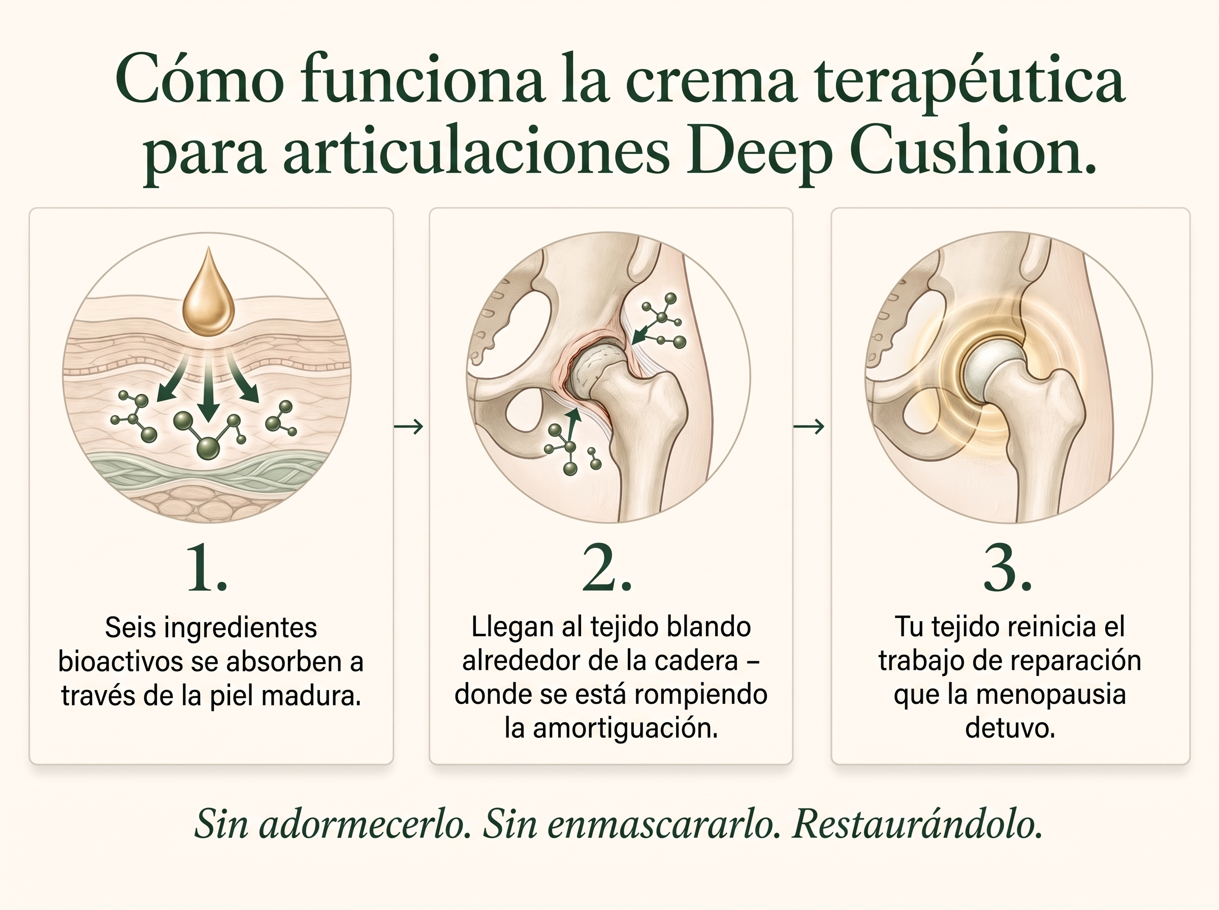 Vepili Organics Crema Articular de Acción Profunda – Alivio y Amortiguación para tus Articulaciones