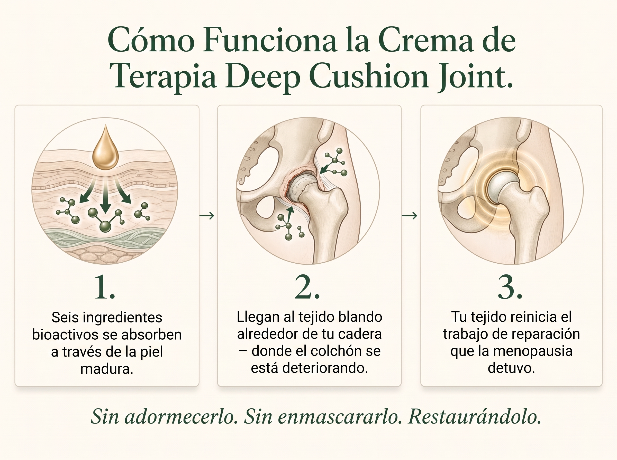 Vepili Organics Crema Terapéutica para Articulaciones – Amortiguación Profunda