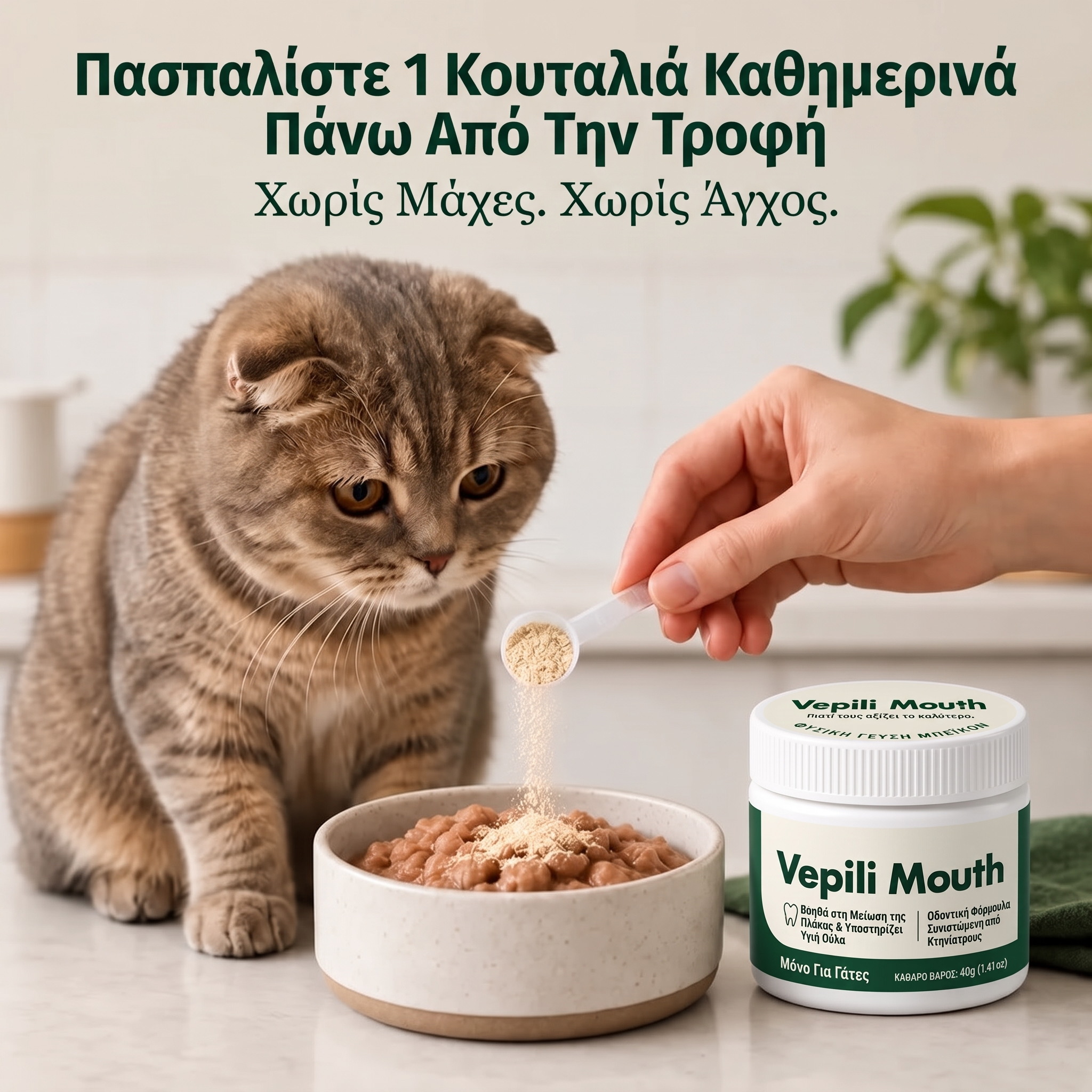 Vepili Στοματική Φροντίδα για Γάτες