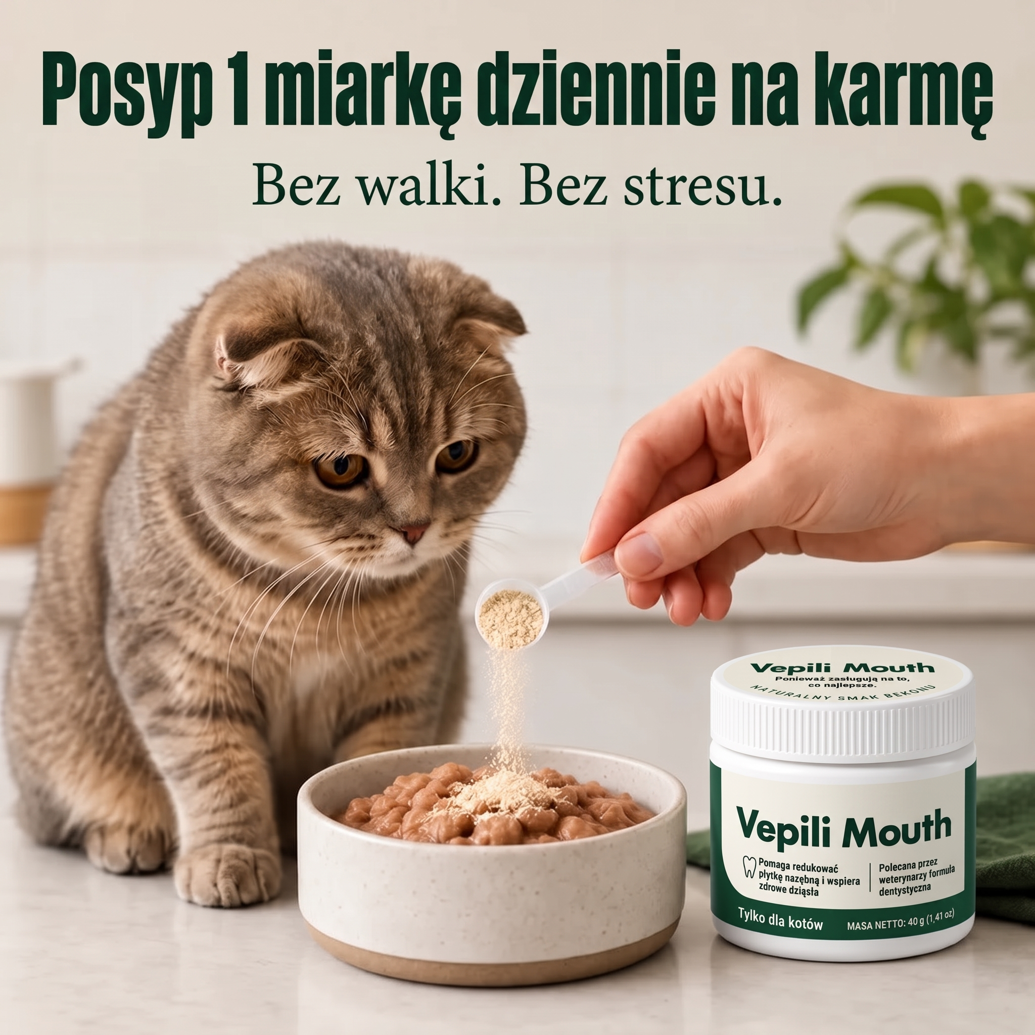 Vepili Higiena Jamy Ustnej dla Kotów – Zdrowe Zęby i Świeży Oddech