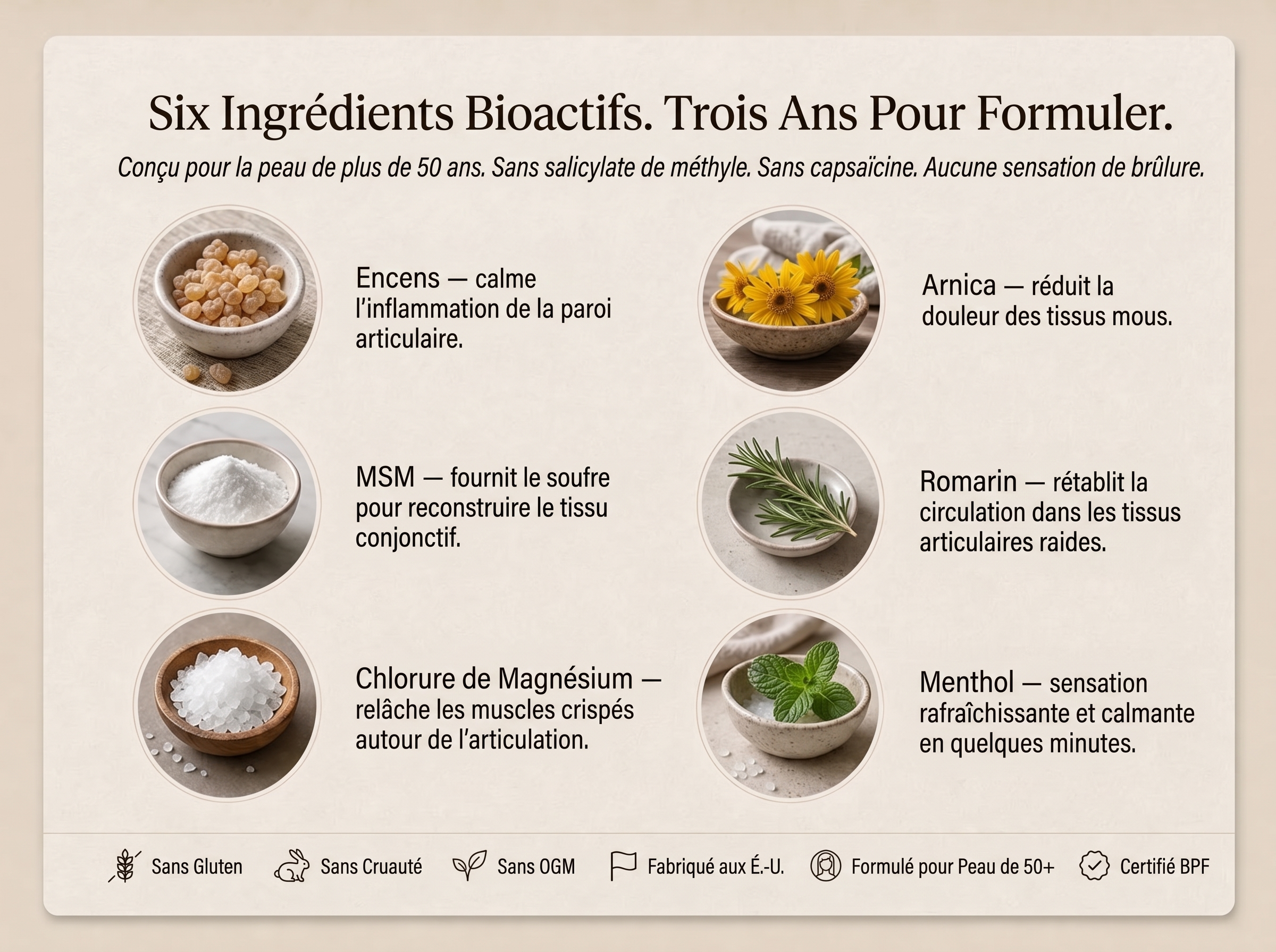 Vepili Organics Crème Articulations Effet Coussin — Soulagement en profondeur