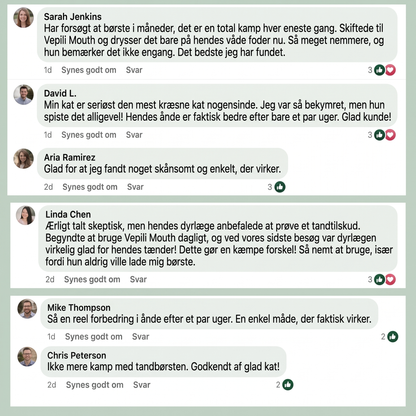 2x Vepili Mundpleje til Katte – Frisk Ånde og Sunde Tænder