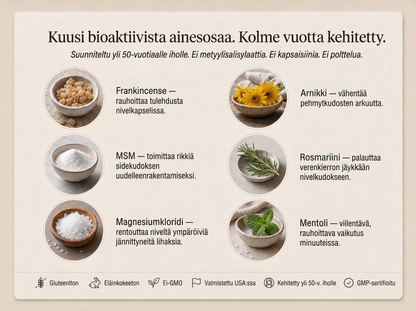 2X Vepili Organics Deep Cushion – syvävaikutteinen nivelvoide
