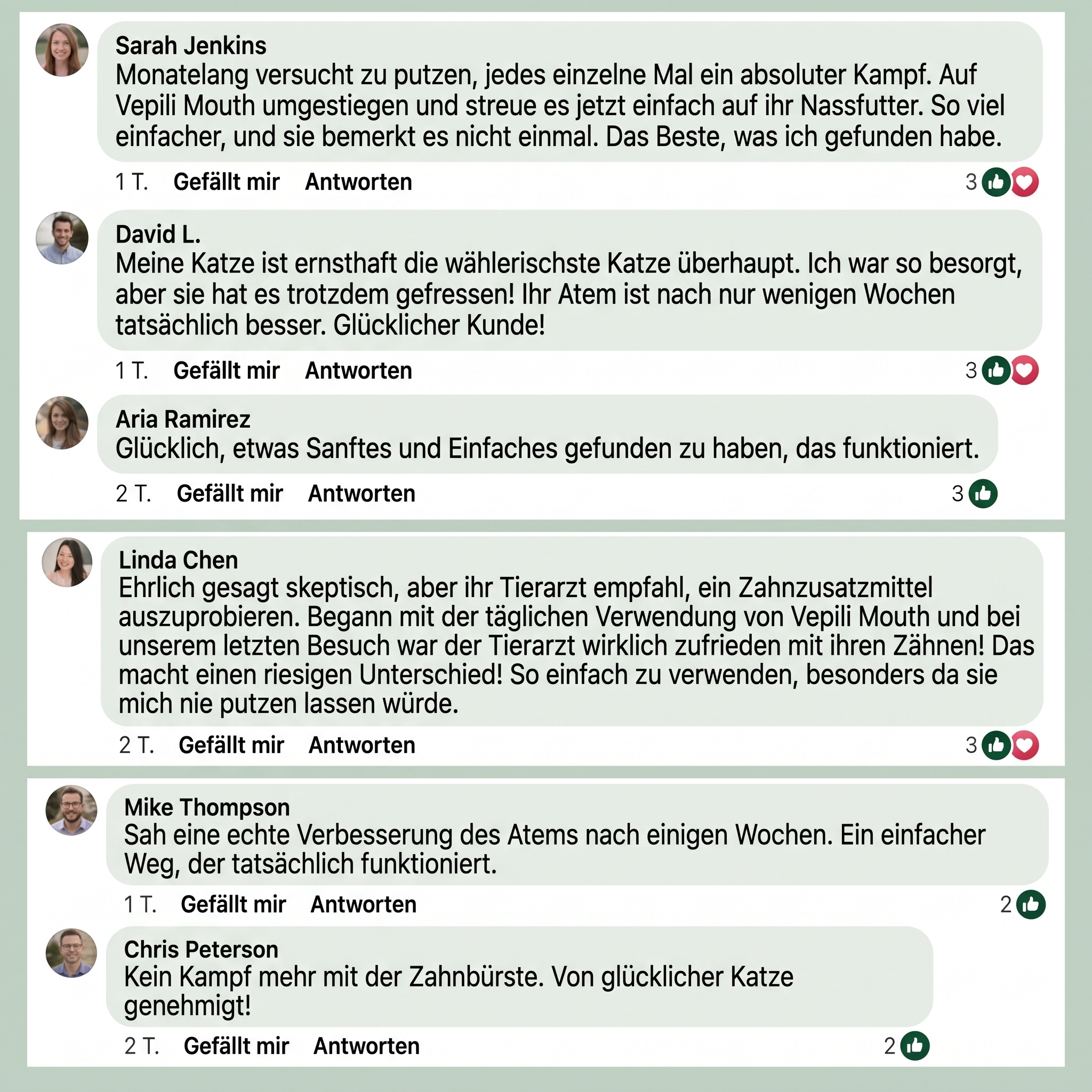Vepili Maulpflege für Katzen