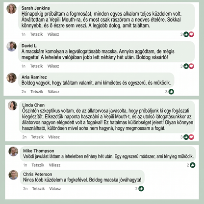3x Vepili szájápoló macskáknak – friss lélegzet, tiszta fogak