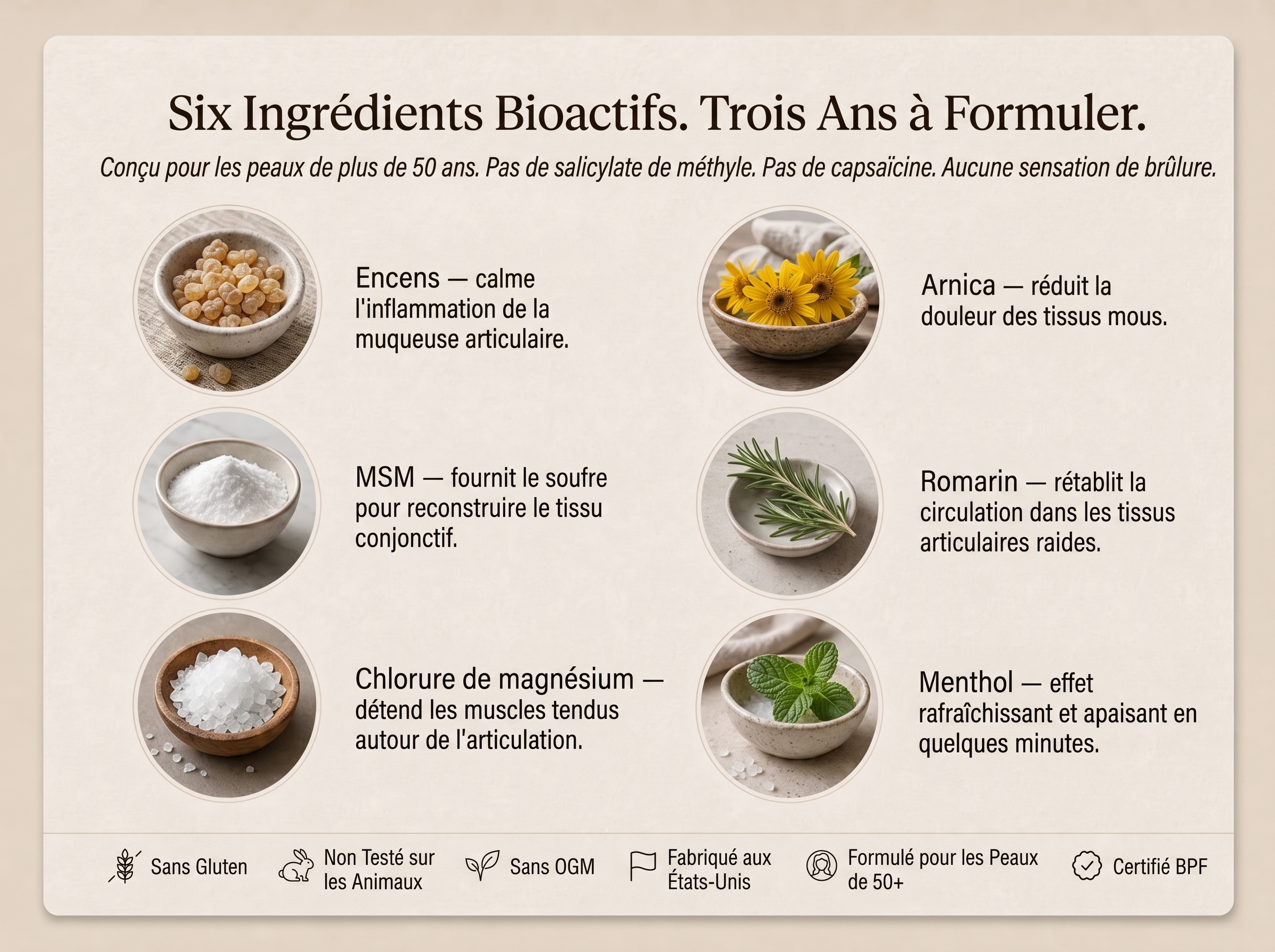Vepili Organics Crème Articulations Confort Profond – Soin Intensif