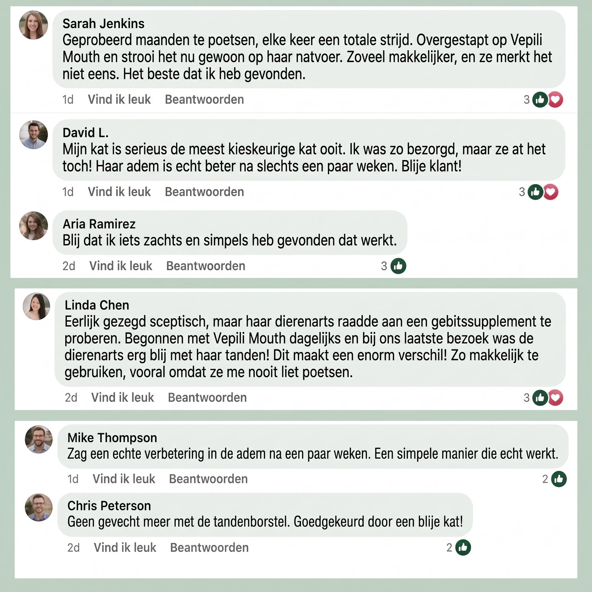 Vepili Mondzorg voor Katten – Schoon Gebit & Frisse Adem