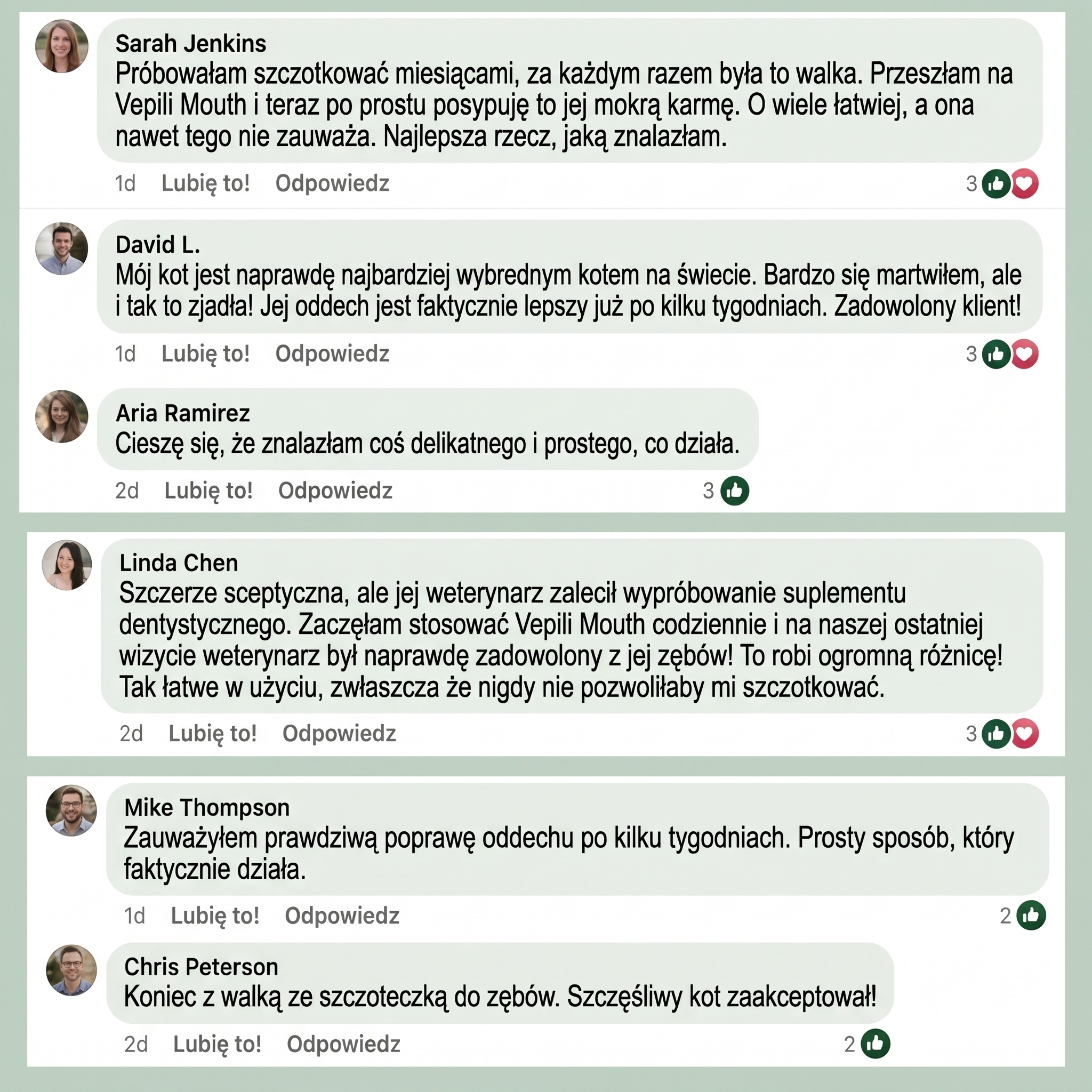 Vepili Higiena Jamy Ustnej dla Kotów – Zdrowe Zęby i Świeży Oddech