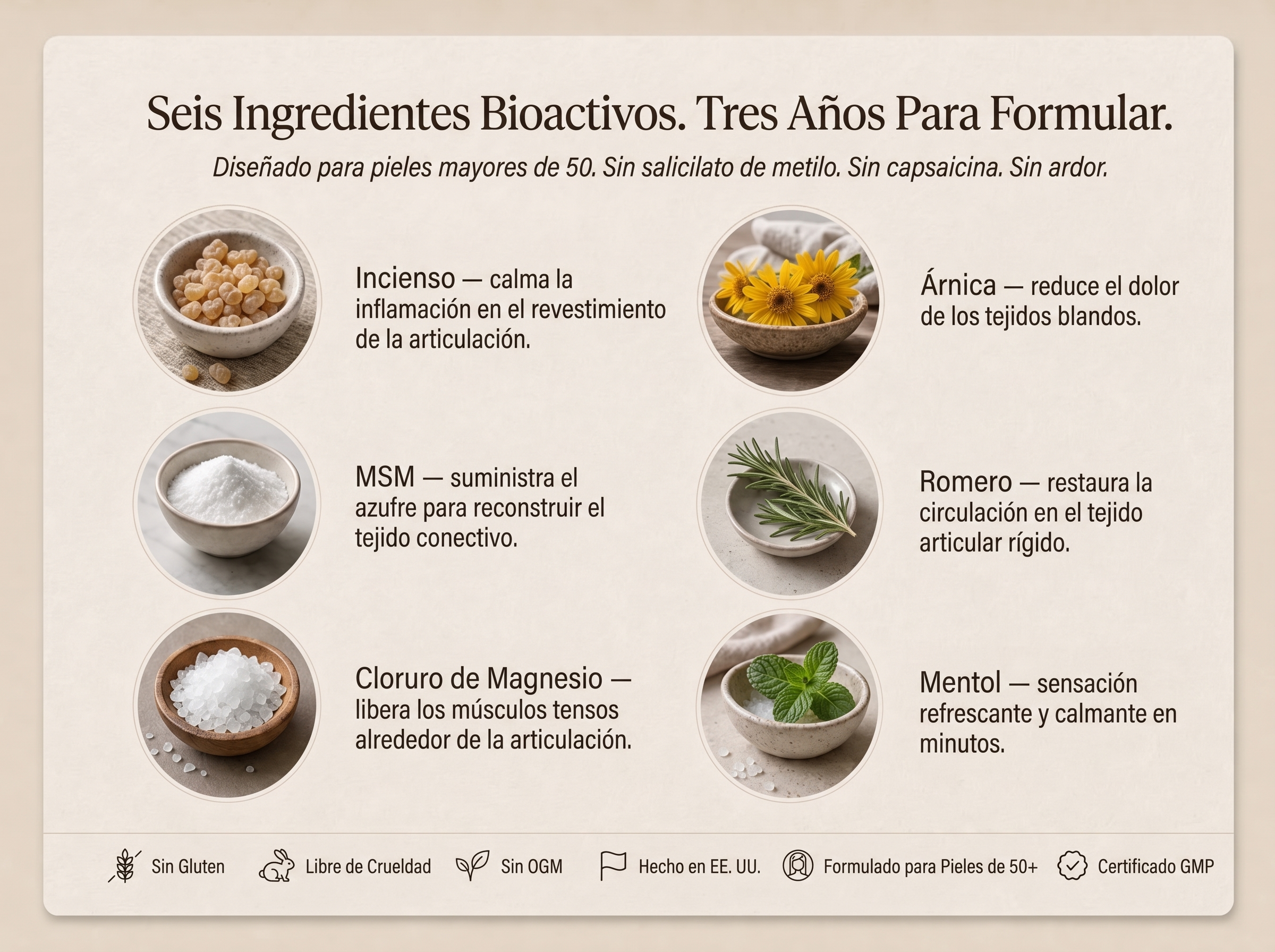 Vepili Organics Crema Terapéutica para Articulaciones – Amortiguación Profunda