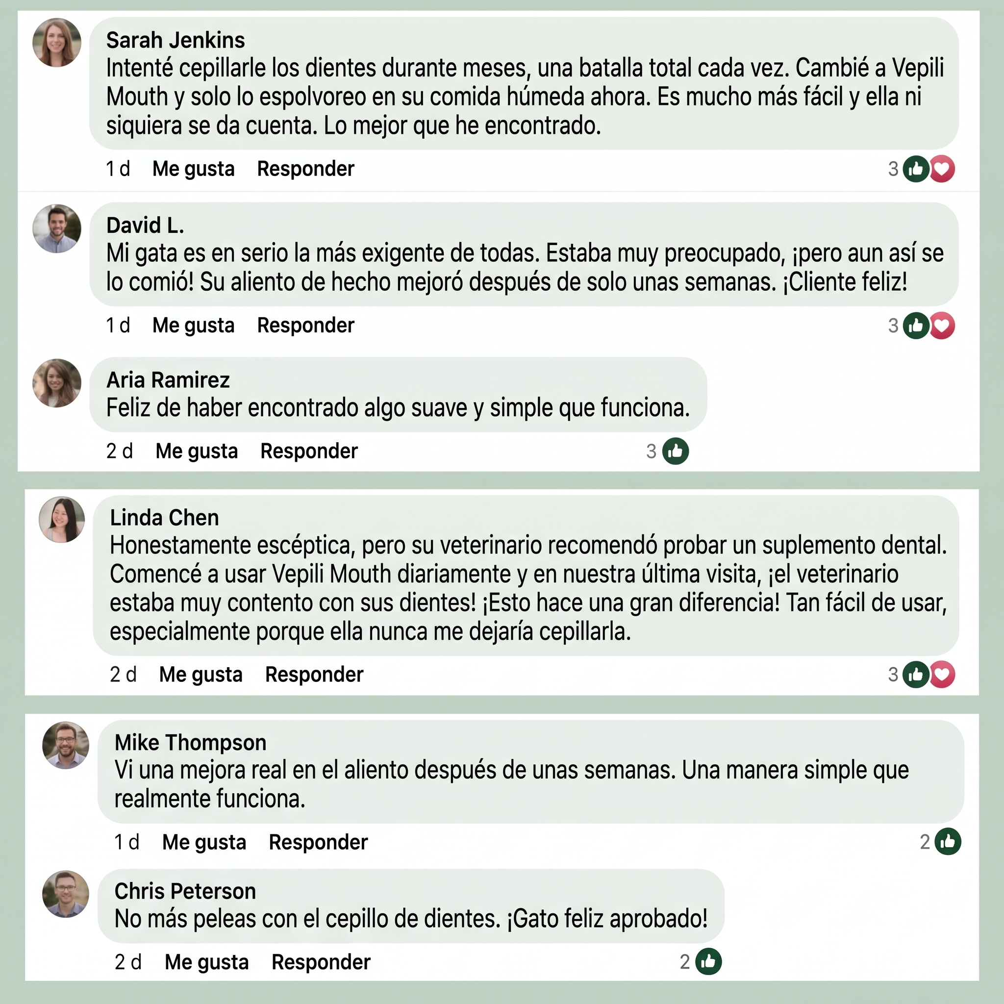 Vepili Cuidado Bucal para Gatos