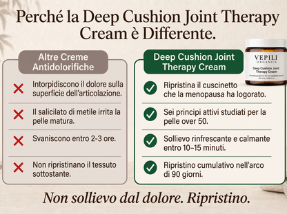 2X Vepili Organics Crema Comfort Articolare ad Azione Profonda