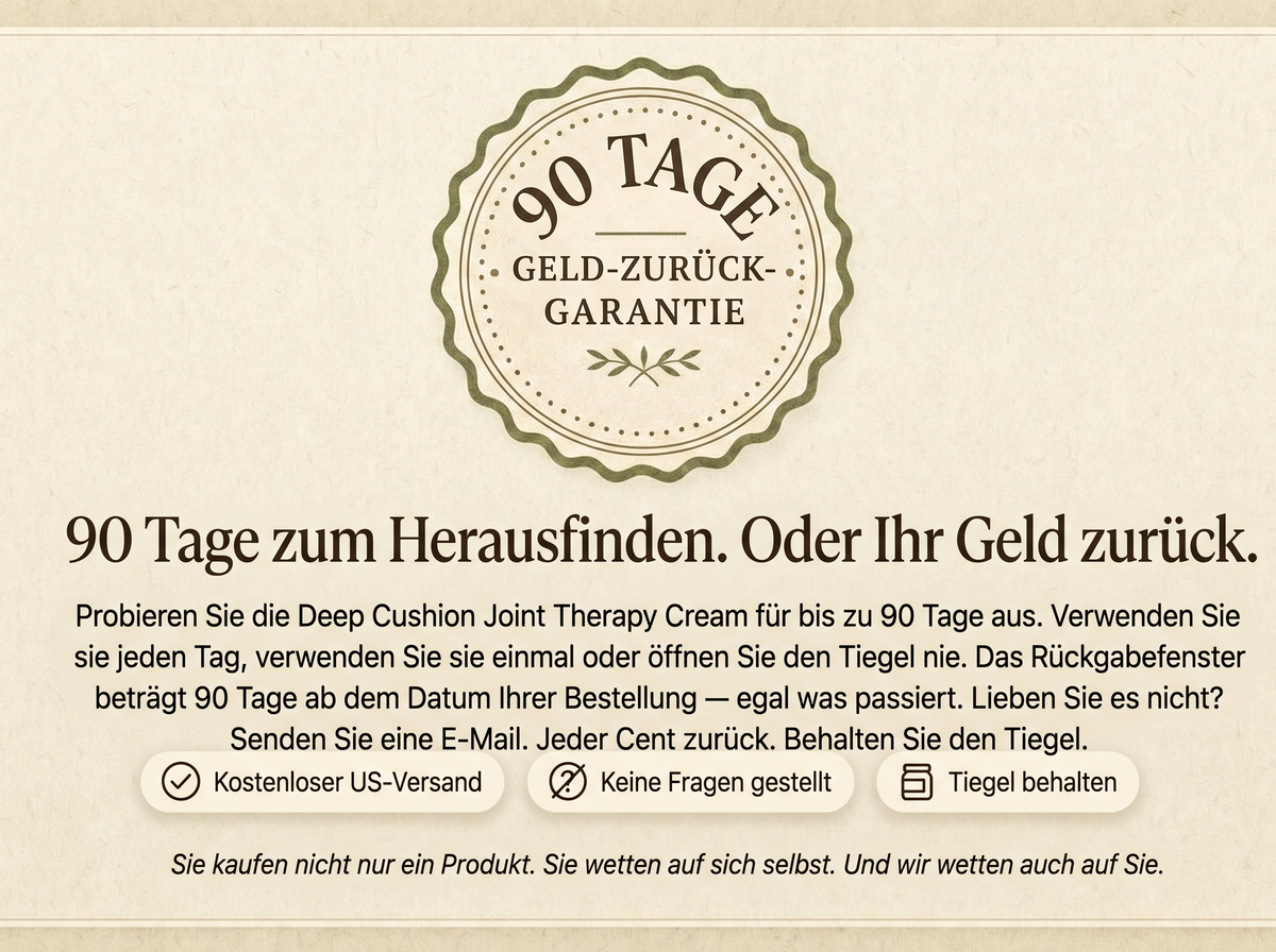 2X Vepili Organics Deep Cushion Gelenkcreme – Intensivpflege für bewegliche Gelenke
