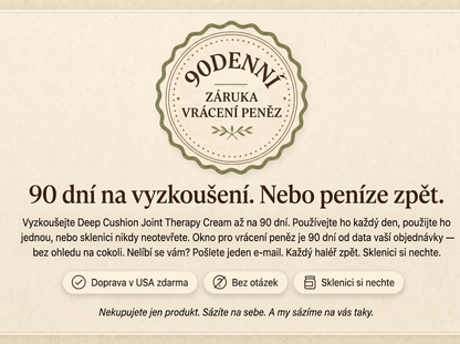3X Vepili Organics Hloubková úleva – regenerační krém na bolavé klouby