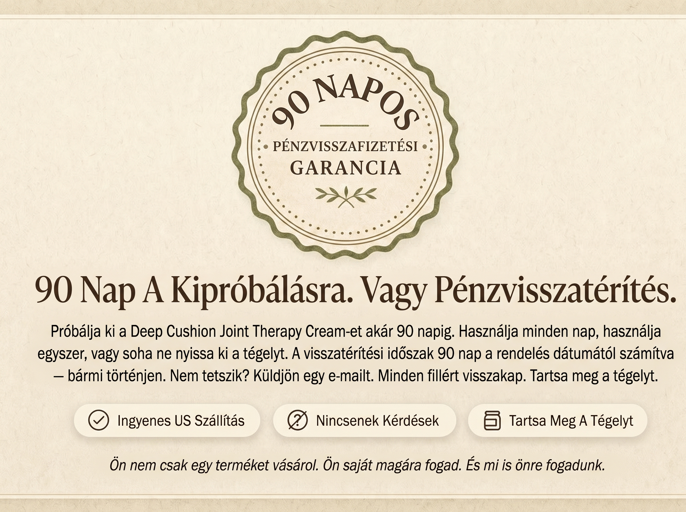 Vepili Organics Mélyhatású ízületápoló krém – párnázó komfort a fájó ízületeknek