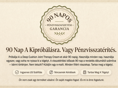 3X Vepili Organics Mélyhatású ízületápoló krém – párnázó komfort a fájó ízületeknek