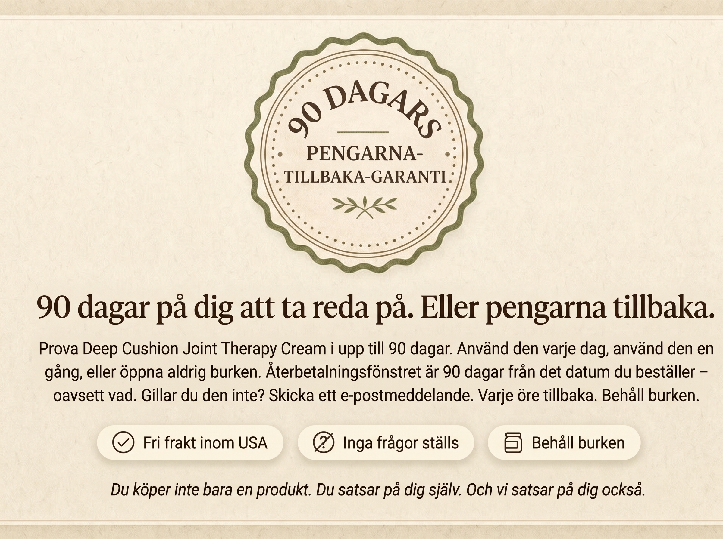 Vepili Organics djupverkande ledkräm – lindring och rörlighet för stela, ömma leder