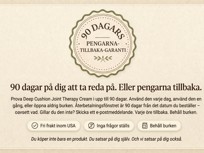 3X Vepili Organics djupverkande ledkräm – lindring och rörlighet för stela, ömma leder