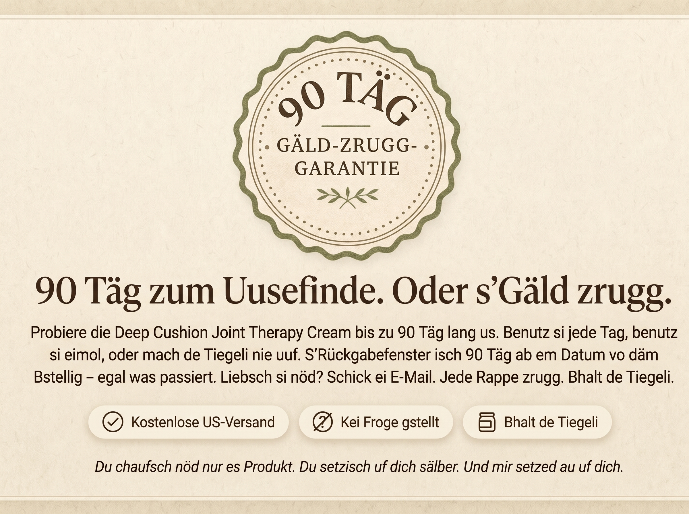 Vepili Organics Tiefenpolster Gelenk-Pflegecreme – intensive Pflege für bewegliche Gelenke